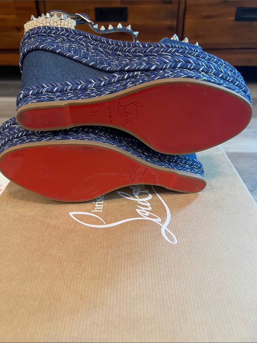 Christian Louboutin Madmonica Wedge 120MM - Picture 3 of 10
